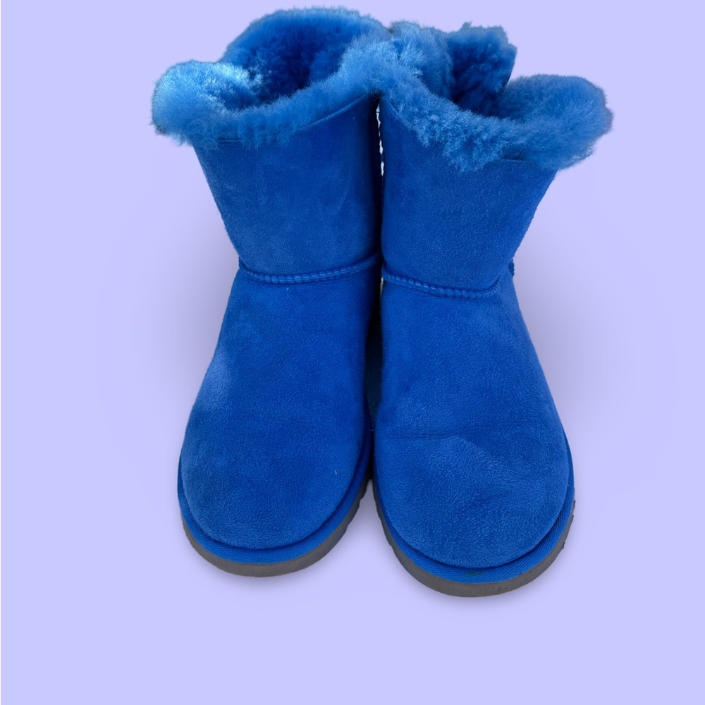 Ugg Bailey bow miniboots blue 7